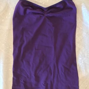 Purple Stretch Tube Top